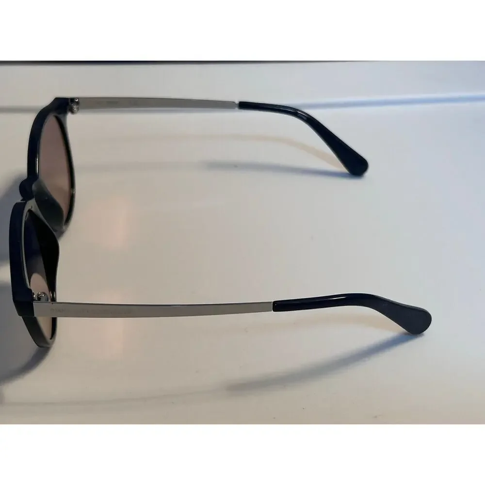 Diane Von Furstenberg Blue/Silver Sunglasses